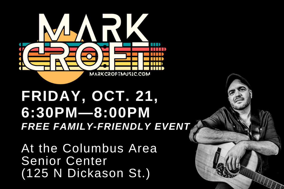 Live Music Event: Mark Croft in Concert | Columbus Public Library