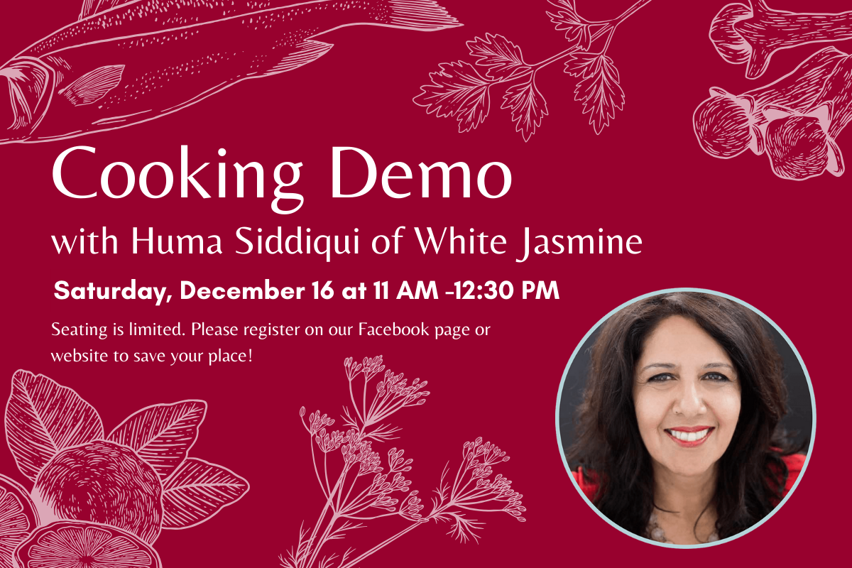 Cooking Demo with Huma Siddiqui