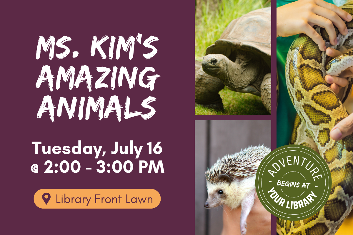 Ms. Kim's Amazing Animals | Columbus Public Library