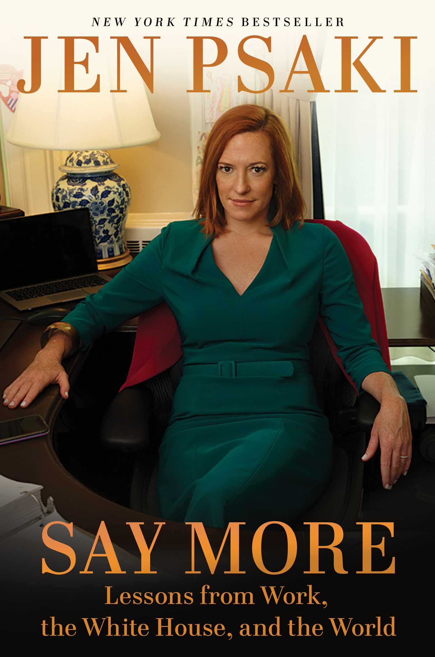 image of the cover of "say more" by Jen Psaki