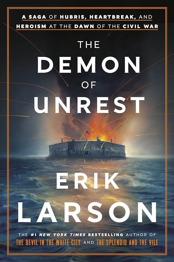 image of the cover of "the demon of unrest" by Erik Larson