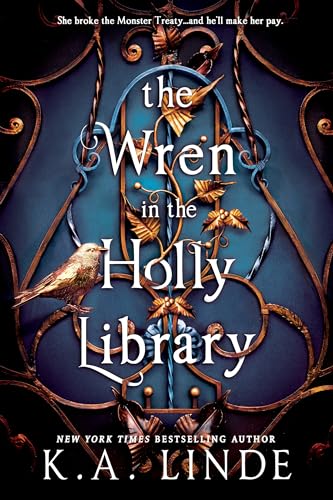 image of the cover of "the wren in the holly library" by K.A. Linde