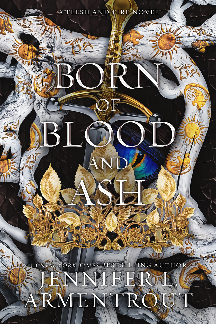 image of the cover of "born of blood and ash" by jennifer l. armentrout