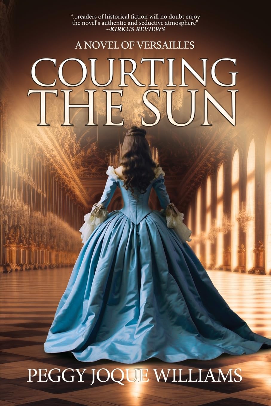 image of the cover of "courting the sun" by peggy joque williams