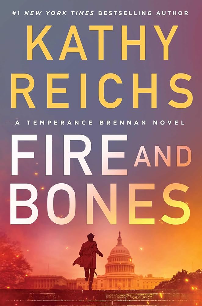 image of the cover of "fire and bones" by kathy reichs