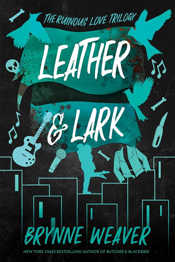 image of the cover of "leather & lark" by brynne weaver