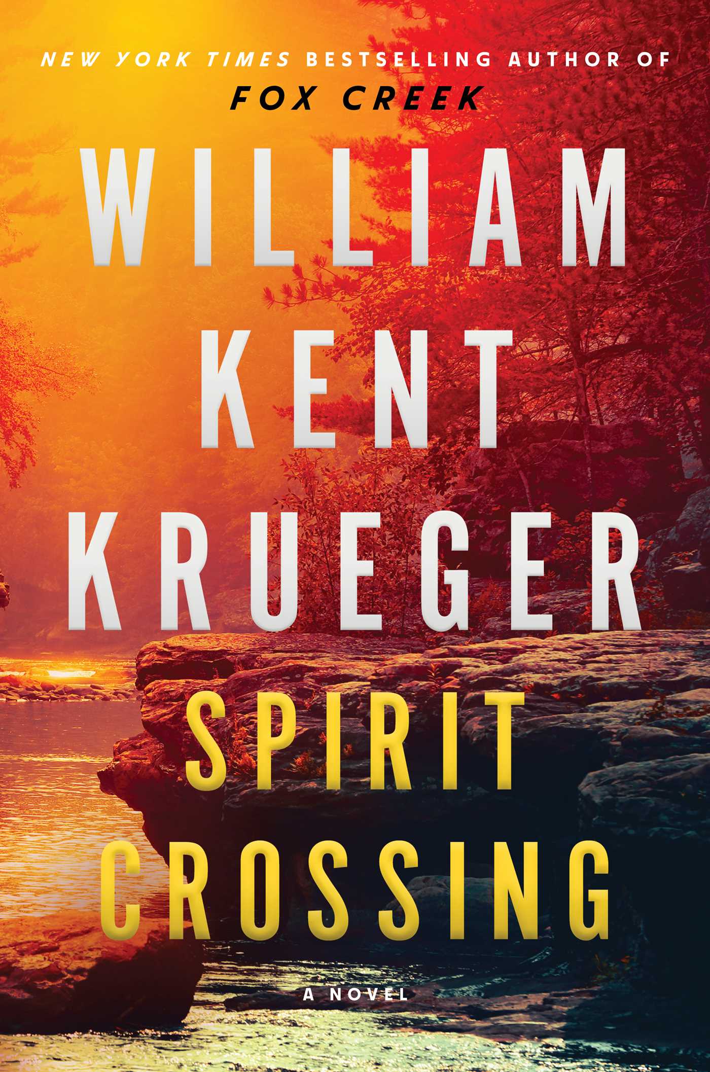 image of the cover of "spirit crossing" by william kent krueger