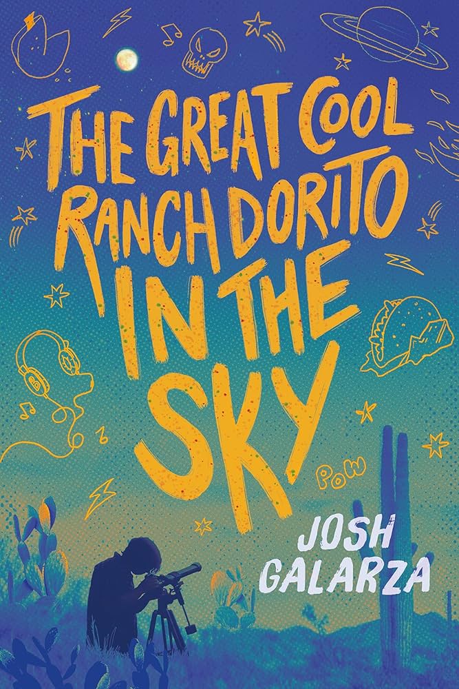 image of the cover "the great cool ranch dorito in the sky" by Josh Galarza