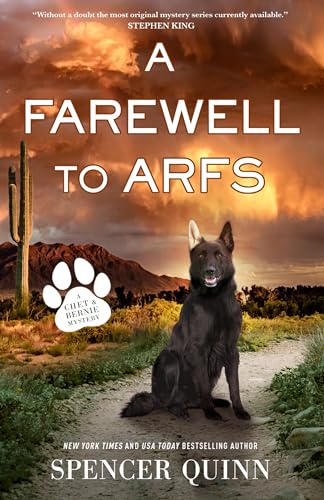 image of the cover of "a farewell to arfs" by spencer quinn