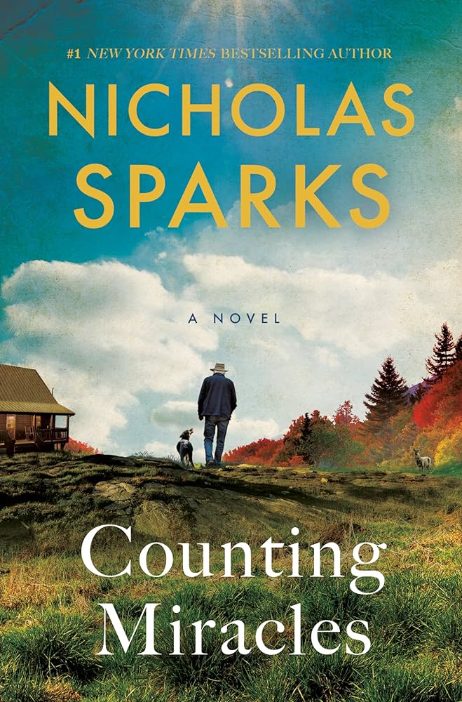 image of the cover of "counting miracles" by nicholas sparks