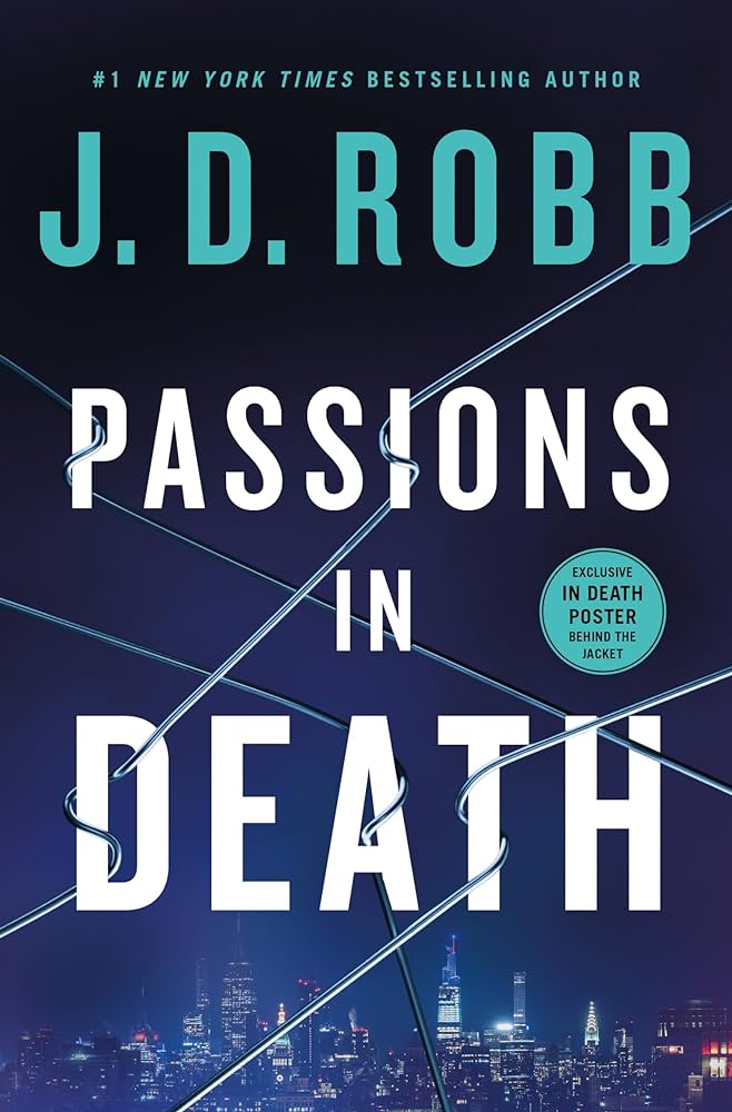 image of the cover of "passions in death" by j.d. robb