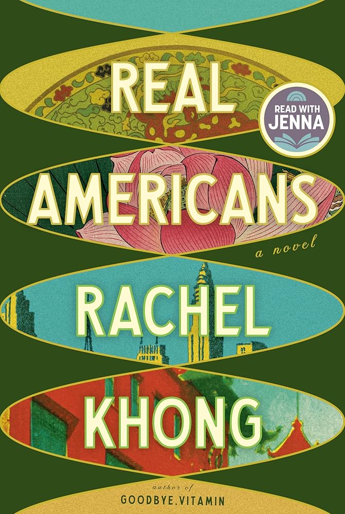 image of the cover of "real americans" by rachel khong