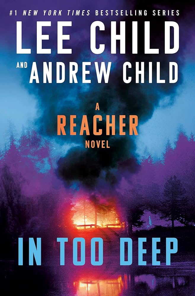 image of the cover of "in too deep" by lee child