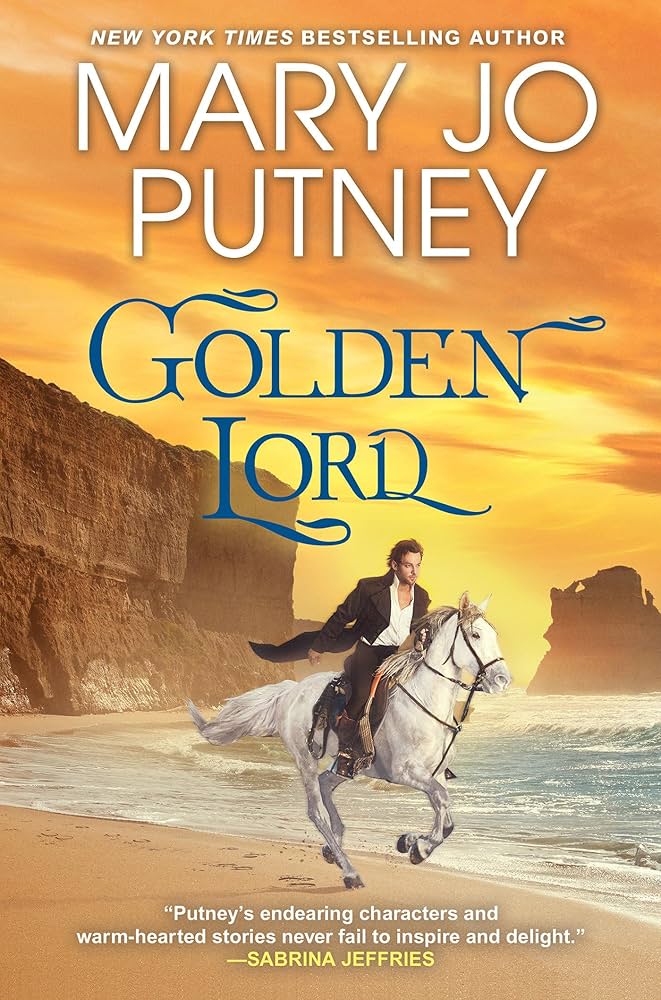 image of the cover of "golden lord" by mary jo putney