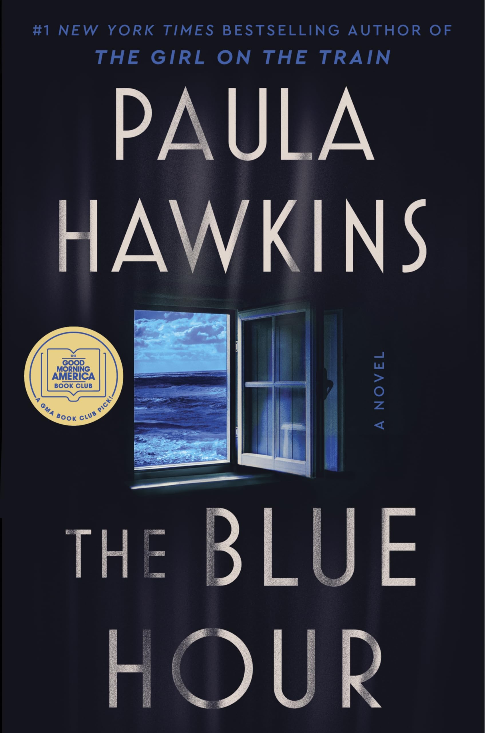 image of the cover of "the blue hour" by paula hawkins