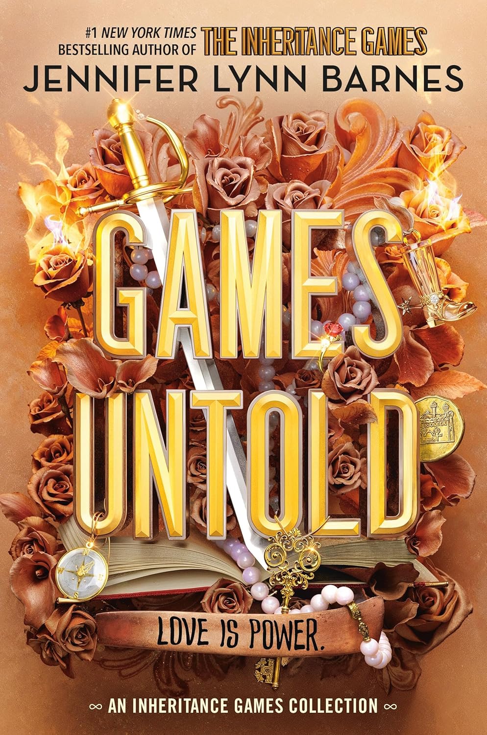 image of the cover of "games untold" by jennifer lynn barnes