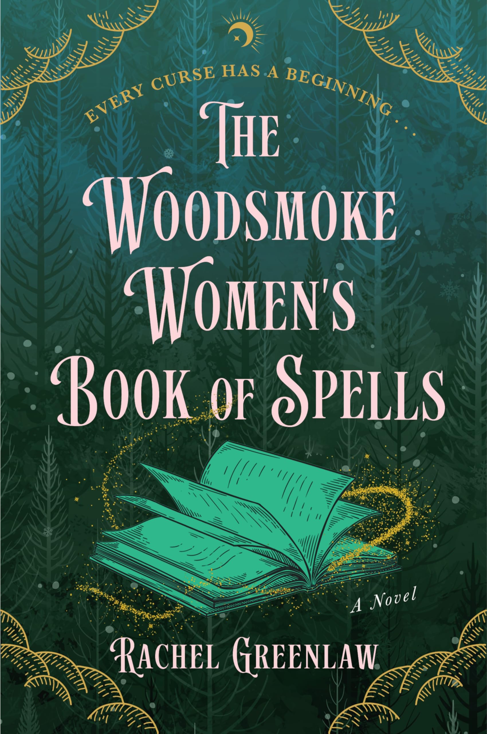 image of the cover of "the woodsmoke women's book of spells" by rachel greenlaw