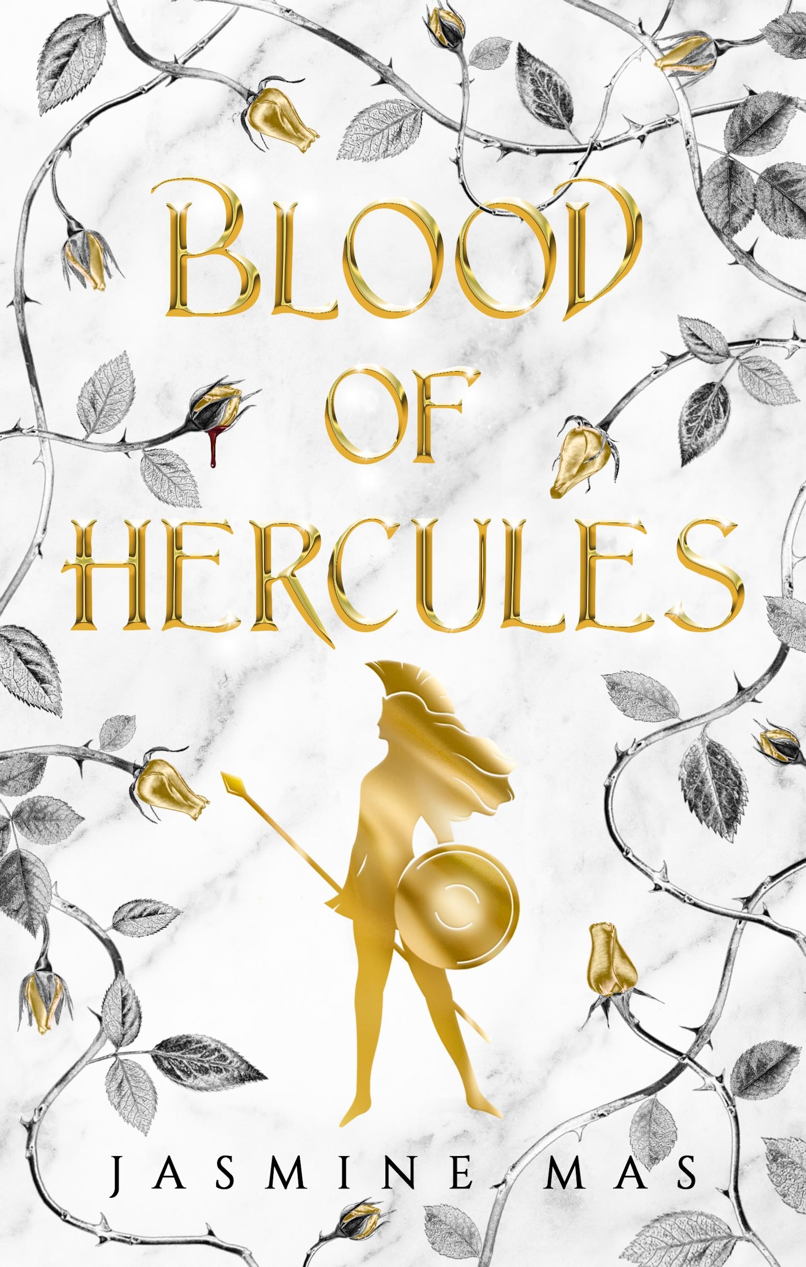 image of the cover of "blood of hercules" by jasmine mas