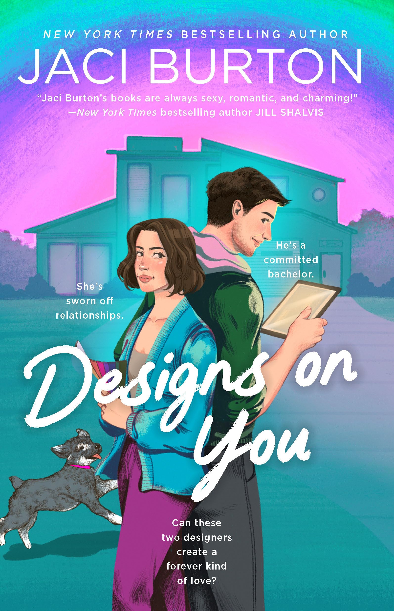 image of the cover of "designs on you" by jaci burton