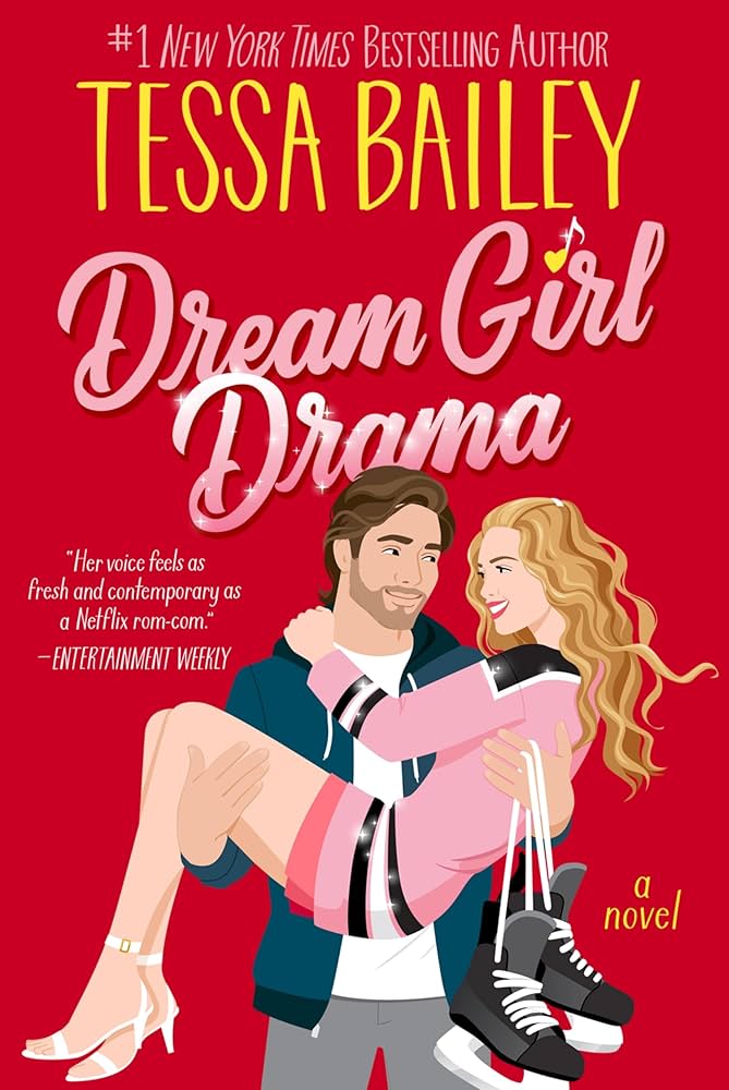 image of the cover of "dream girl drama" by tessa bailey