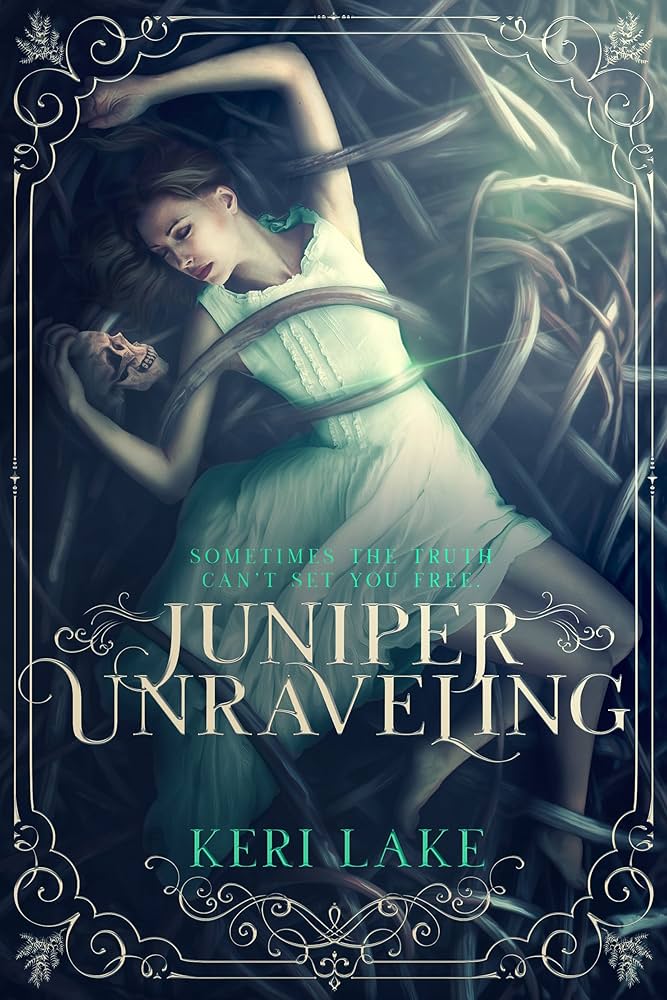 image of the cover of "juniper unraveling" by keri lake