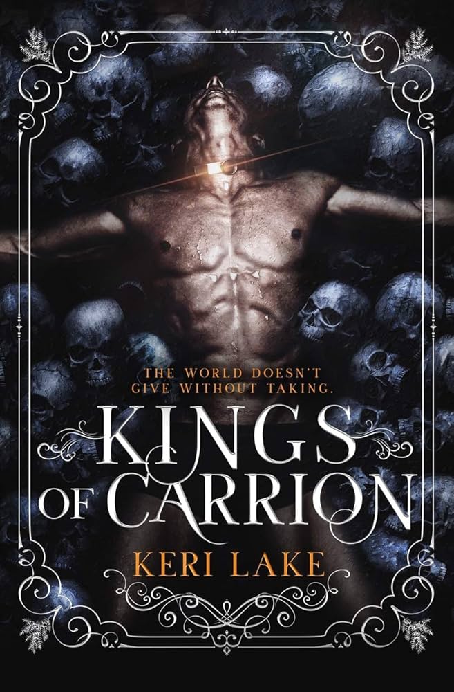 image of the cover of "kings of carrion" by keri lake