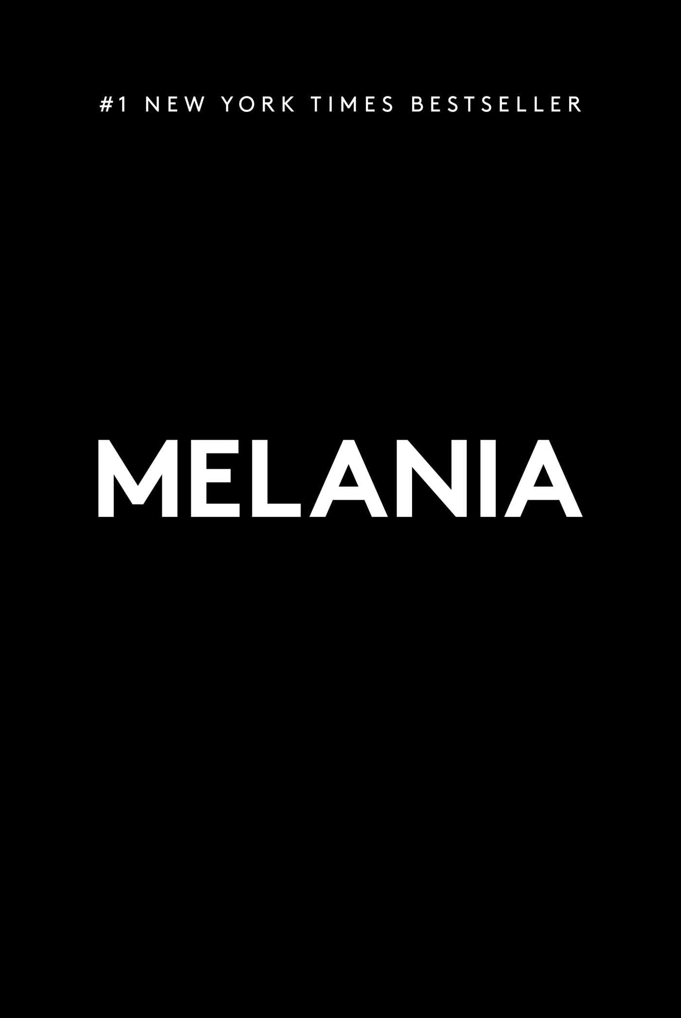 image of the cover of "melania" by melania trump