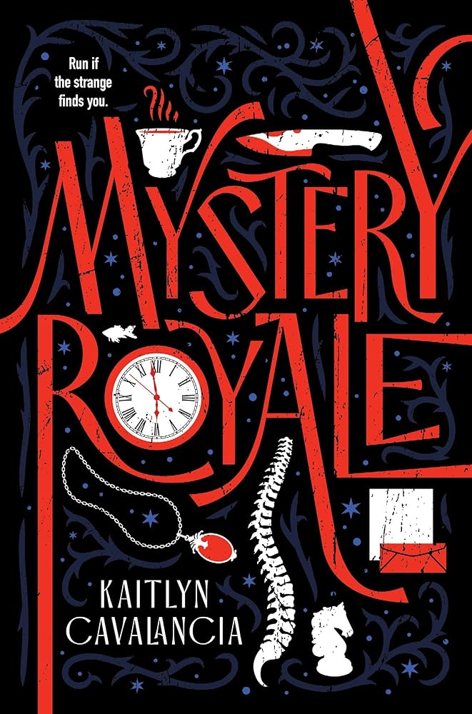 image of the cover of "mystery royale" by kaitlyn cavalancia