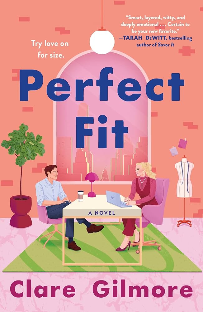 image of the cover of "perfect fit" by clare gilmore