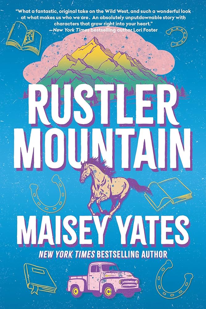 image of the cover of "rustler mountain" by maisey yates