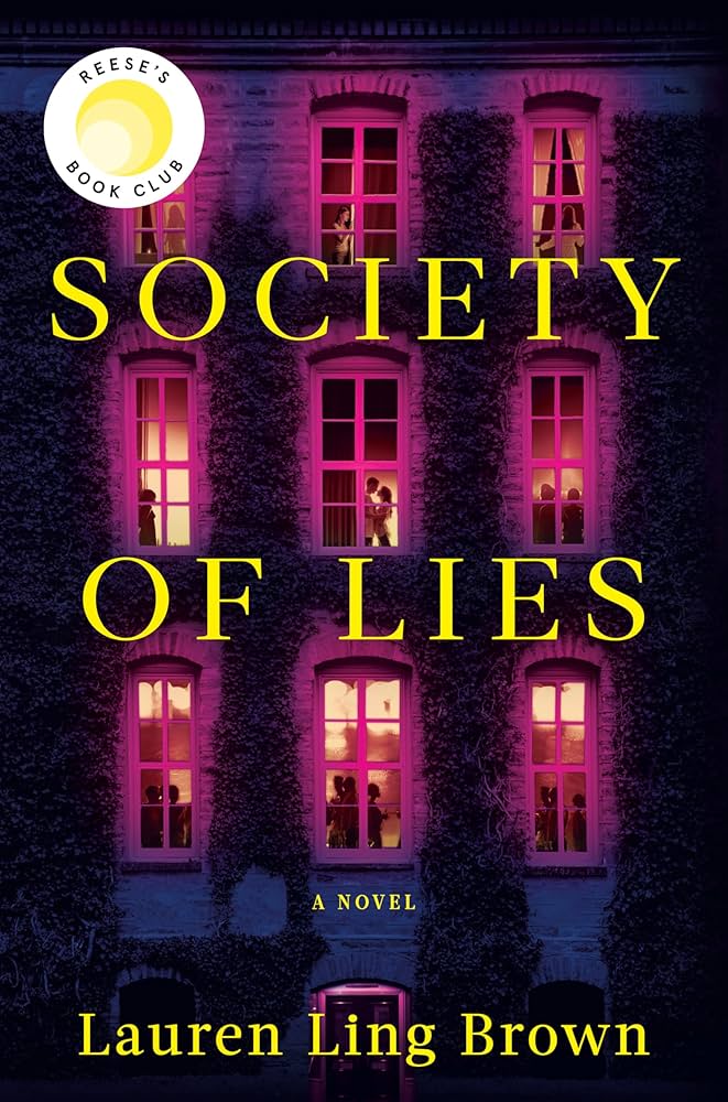 image of the cover of "society of lies" by lauren ling brown