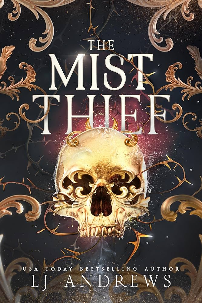 image of the cover of "the mist thief" by lj andrews