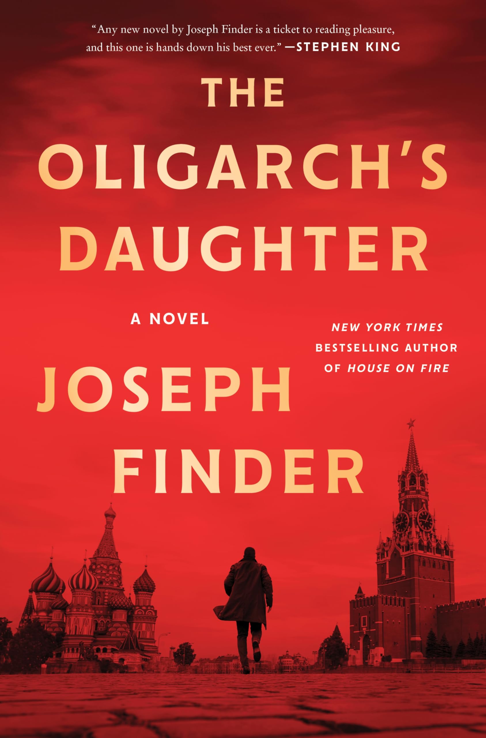 image of the cover of "the oligarch's daughter" by joseph finder