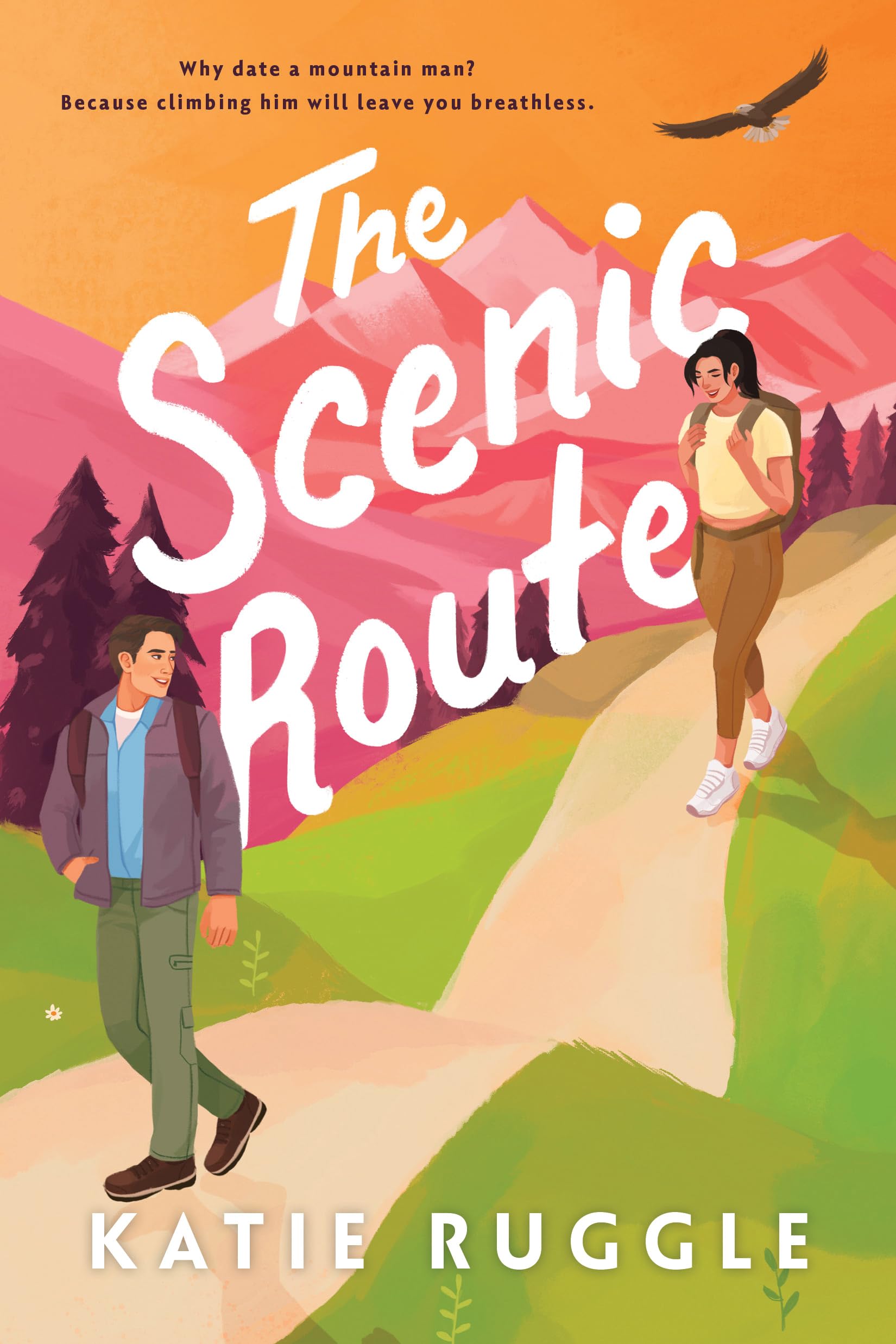 image of the cover of "the scenic route" by katie ruggle